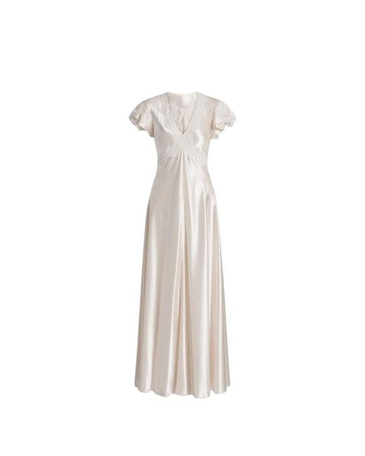 Alberta Ferretti White Gowns