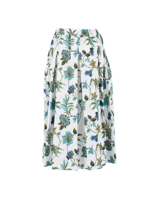 Fay Blue Midi Skirts
