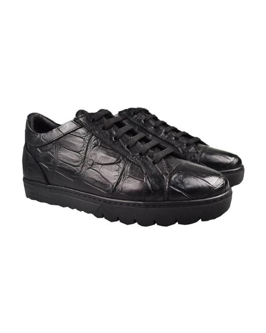 Kiton Black Sneakers for men