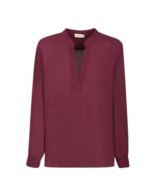 Blanca Vita Women's Purple Blouses