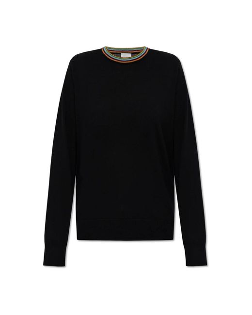 Paul Smith Black Round-Neck Knitwear