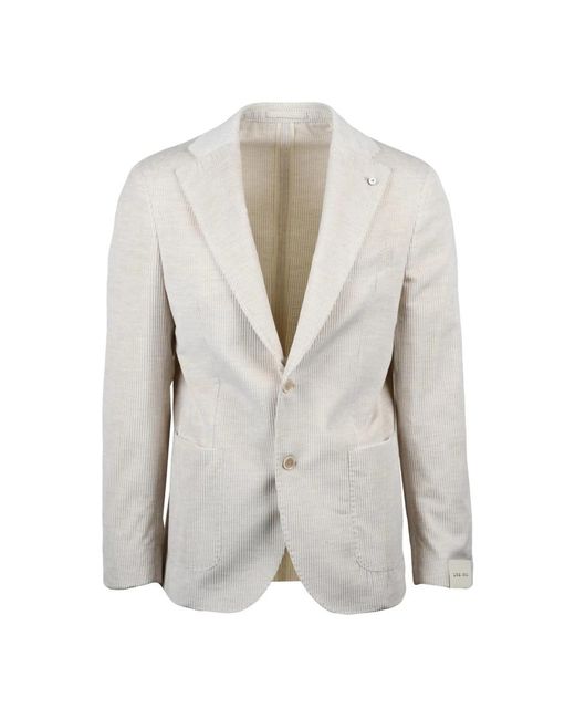 L.b.m. 1911 Gray Blazers for men