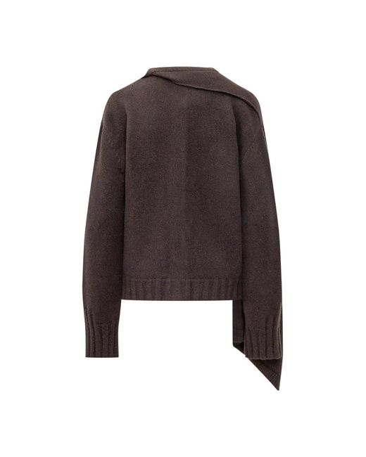 The Attico Cardigan Cachemire in het Brown