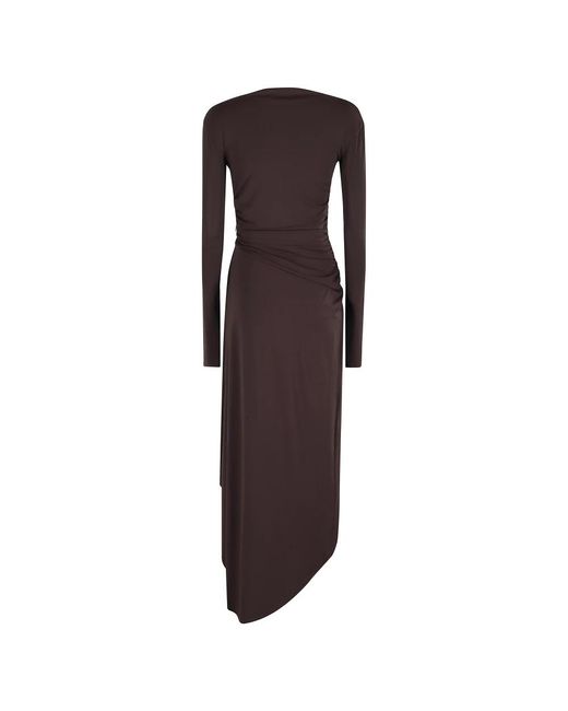 Amen Midi Dresses in het Brown
