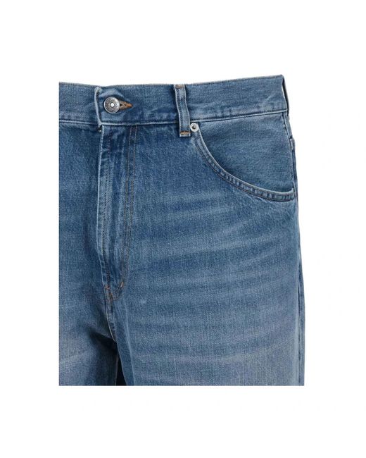Dondup Blue Loose-Fit Jeans for men