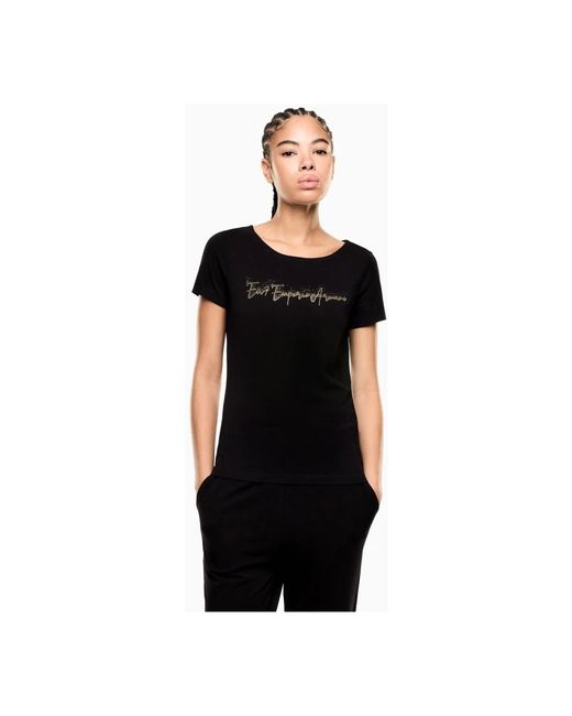 EA7 Black T-Shirts