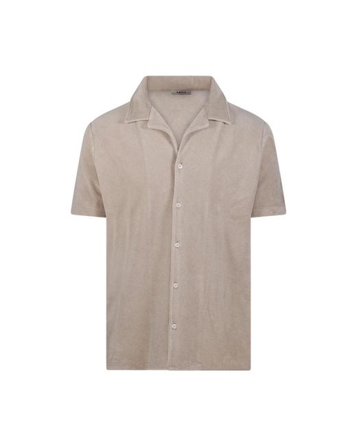 Altea Natural Short Sleeve Shirts for men