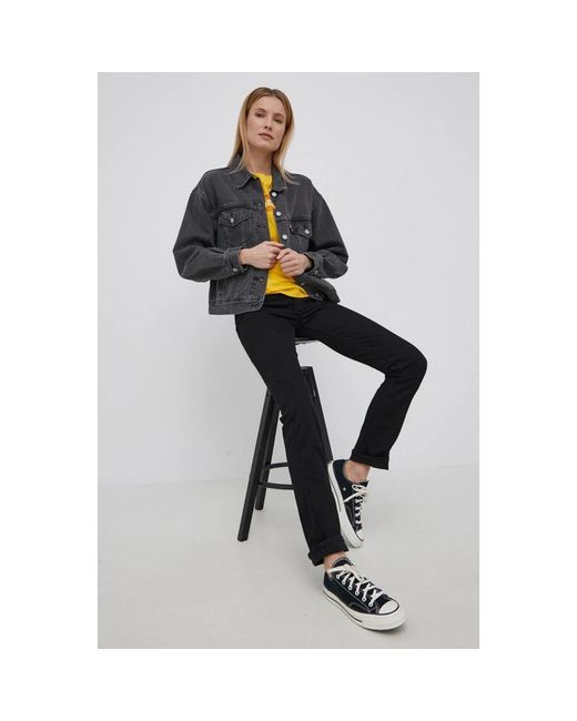 Levi's Rechte Jeans in het Black