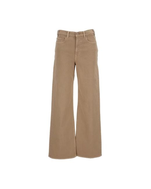 AG Jeans Natural Wide Jeans