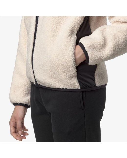 K-Way Bernardine Jacket in het Blue