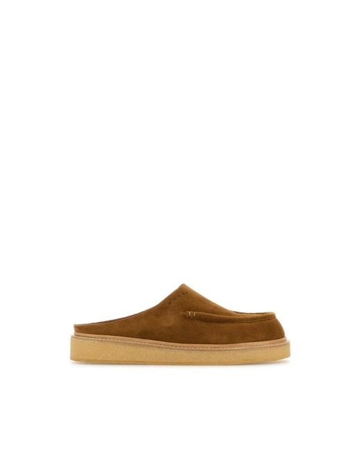 Mules di Marni in Brown da Uomo