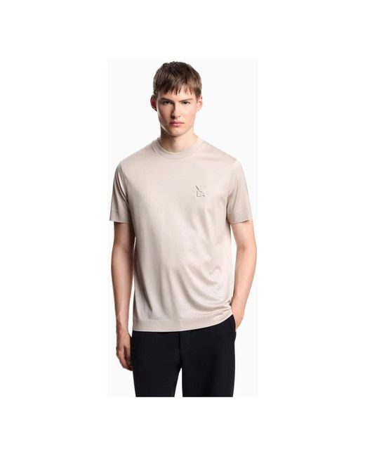 Emporio Armani White T-Shirts for men