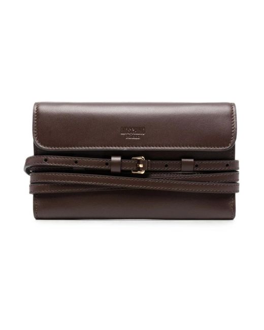 Wallets & Cardholders di Moschino in Brown