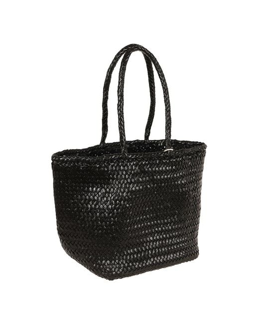 Tote Bags di Dragon Diffusion in Black