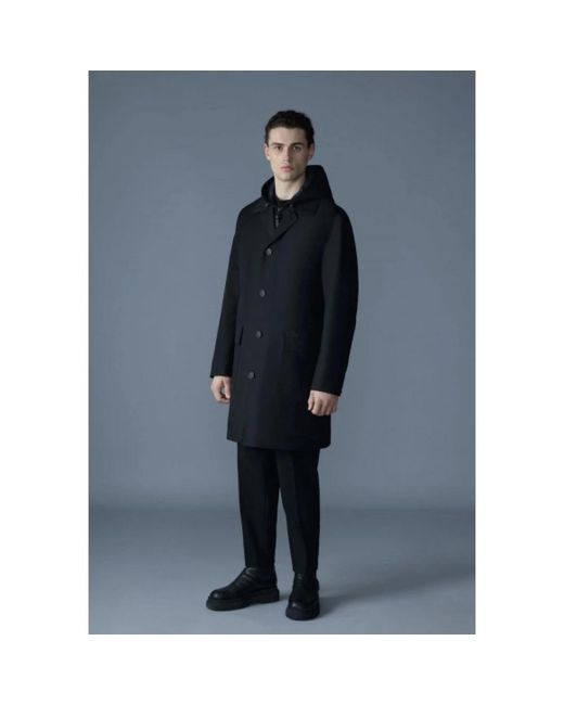 Mackage Black Single-Breasted Coats for men