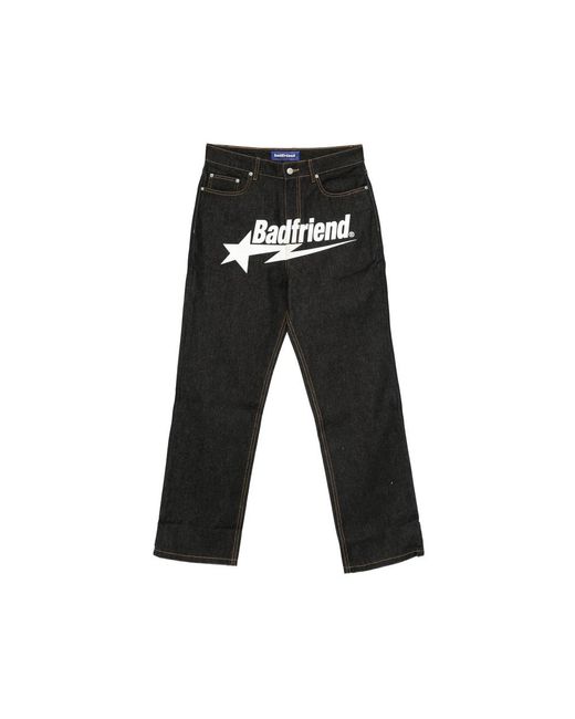 Badfriend Black Jeans for men