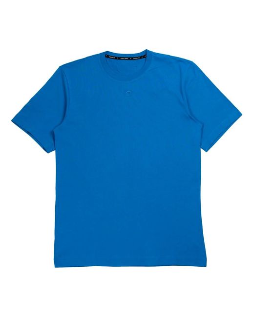 T-shirt in cotone biologico blu di MARINE SERRE in Blue da Uomo
