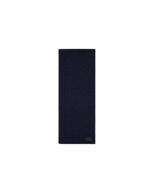 Roberto Cavalli Blue Winter Scarves for men