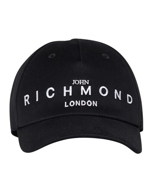 John Richmond Baseball Cap in het Black