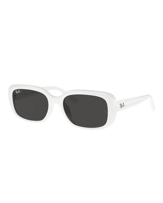 Ray-Ban Accessoires ,Wit ,Acetate Zonnebril in het Black