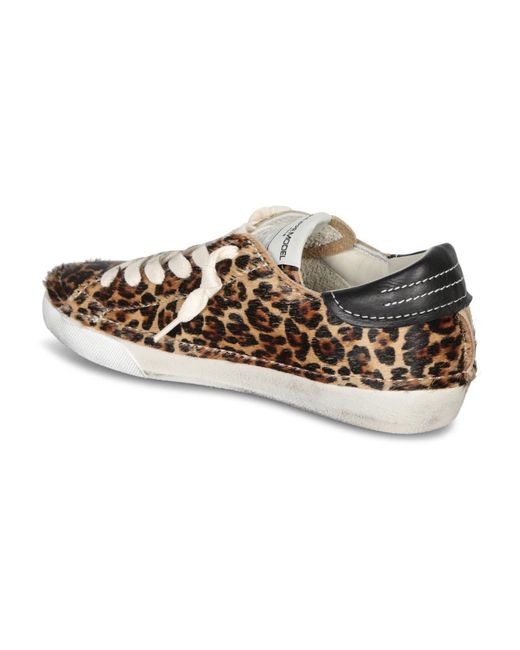 Philippe Model Brown Sneakers