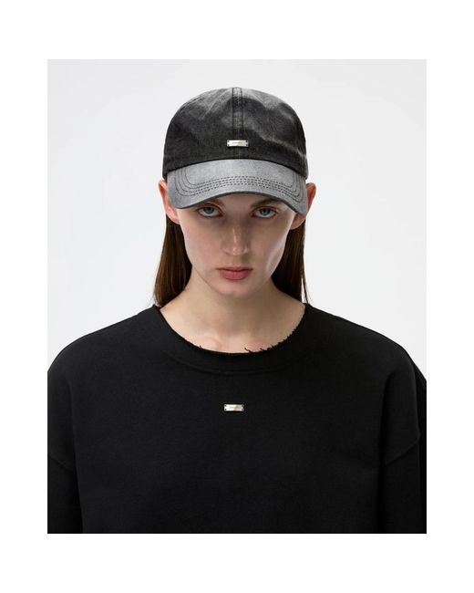 Adererror Black Hats & Caps