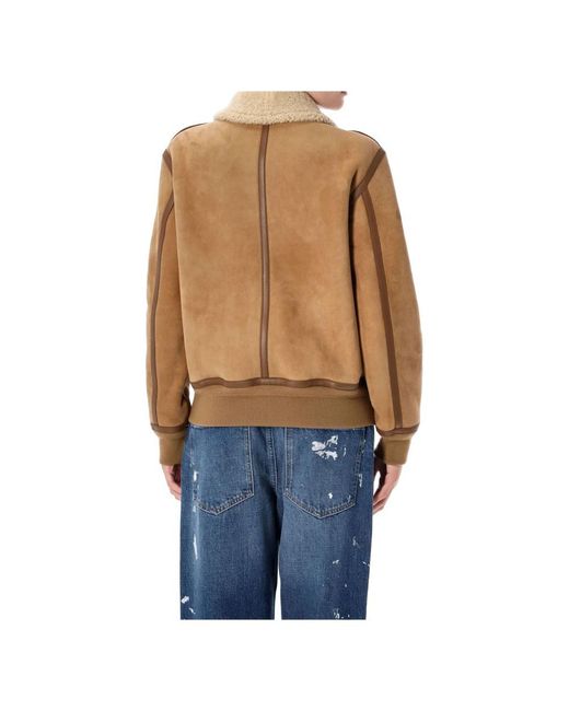 Ralph Lauren Blue Leather Jackets