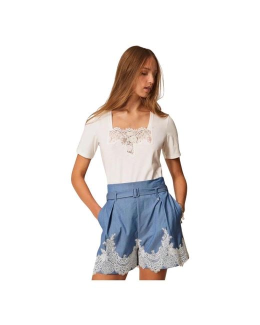 Twinset Blue T-Shirts