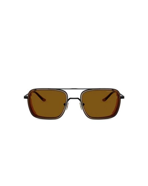 Emporio Armani Brown Sunglasses for men