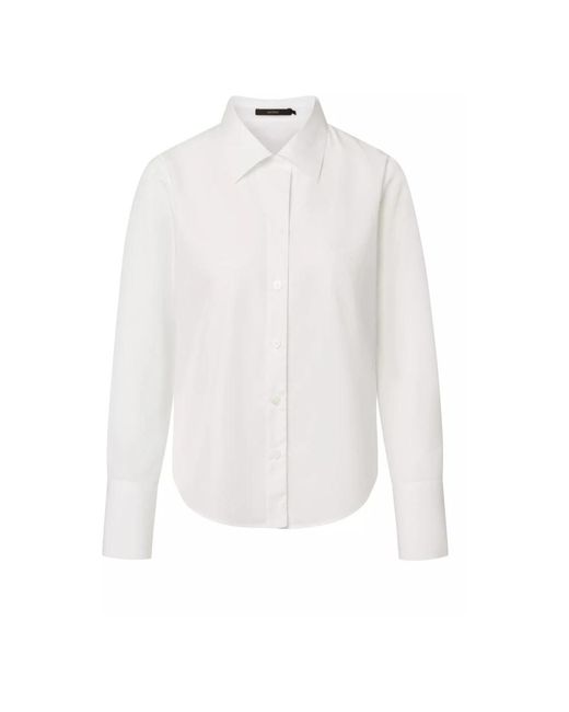 Windsor. Overhemden ,Wit ,Stijlvolle Blouse in het White
