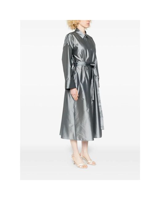 Max Mara Gray Shirt Dresses