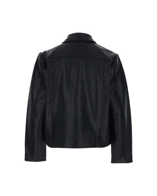 Won Hundred Dutton Leather Jacket in het Black voor heren