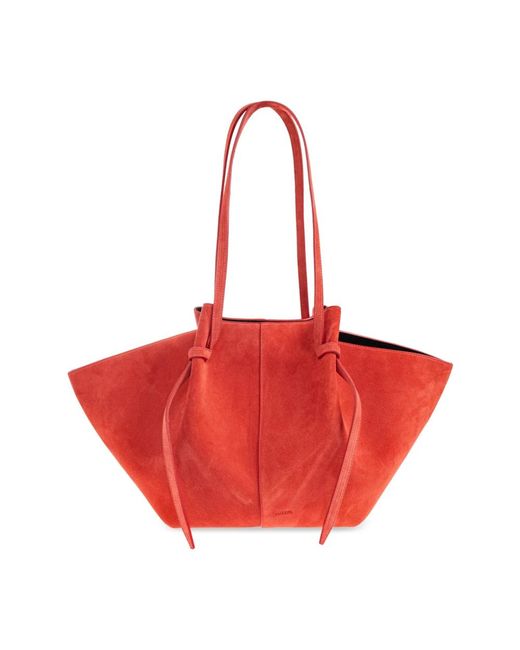 Yuzefi Red Shopper Tasche Groß Mochi