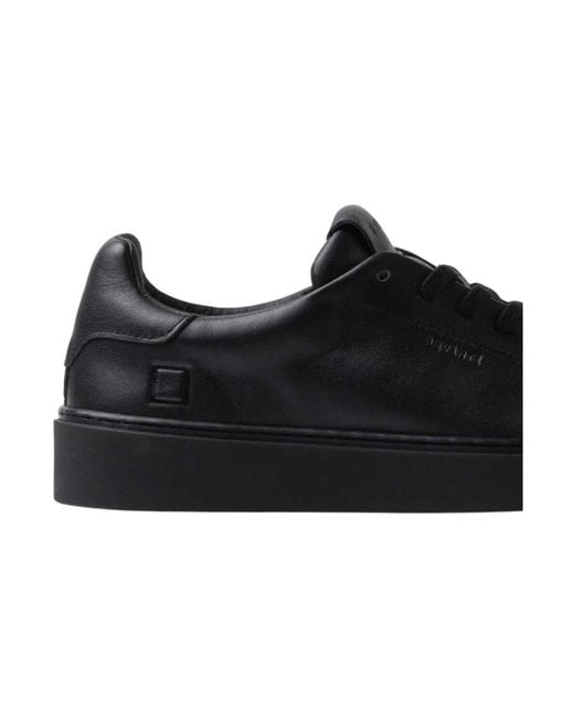 Date Black Sneakers for men