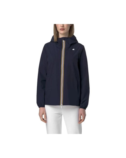 Light Jackets K-Way en coloris Blue
