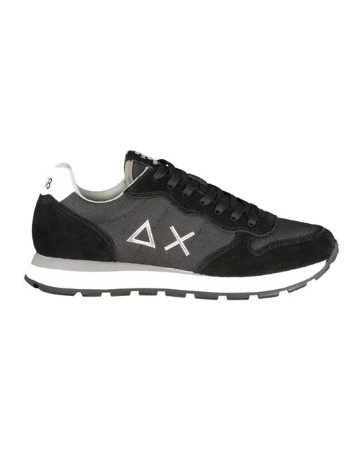 Sun 68 Black Sneakers for men