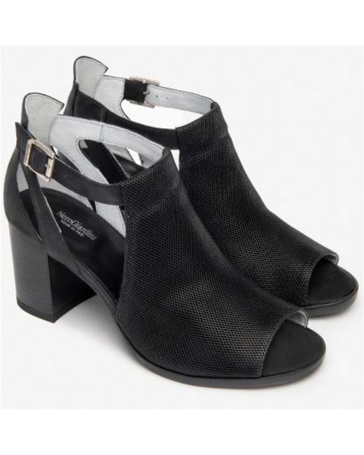 Nero Giardini Black High Heel Sandals