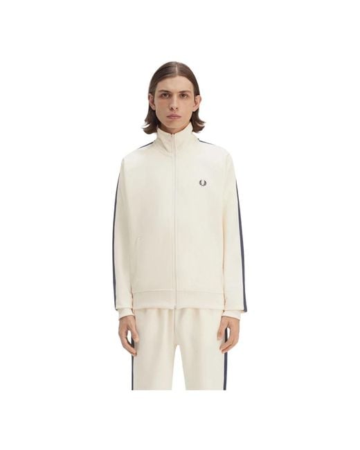 Fred Perry Natural Zip-Throughs for men