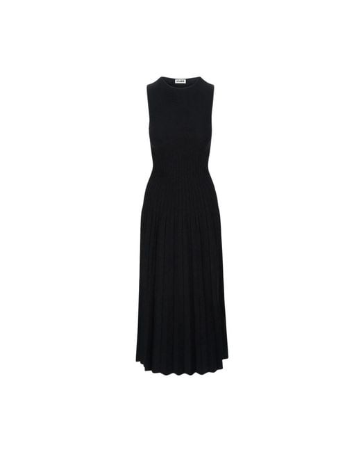 Staud Black Midi Dresses