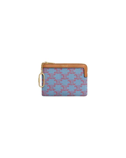 Céline Blue Wallets & Cardholders