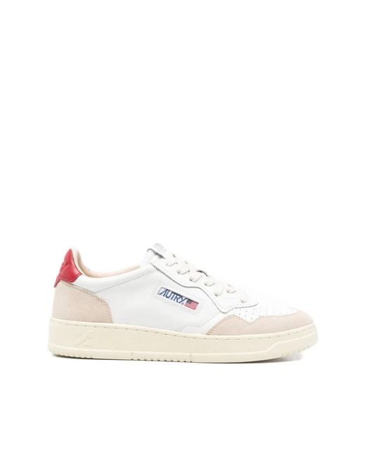 Autry White Sneakers for men