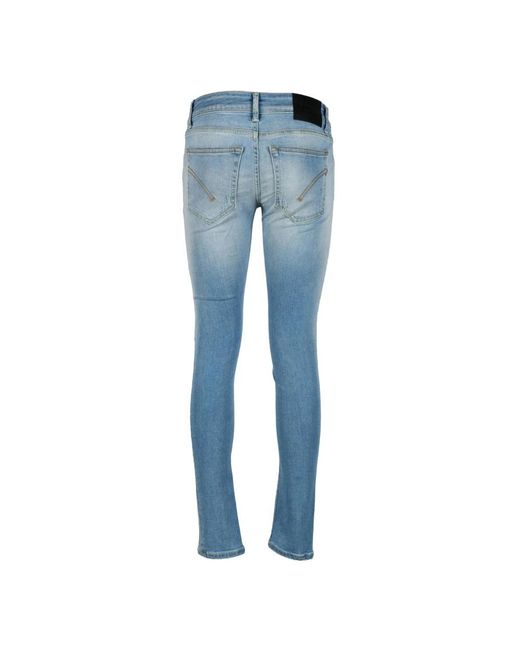 Dondup Blue Skinny Fit Jeans