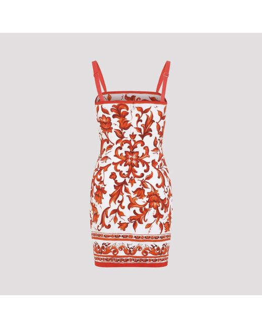 Dolce & Gabbana Red Short Dresses