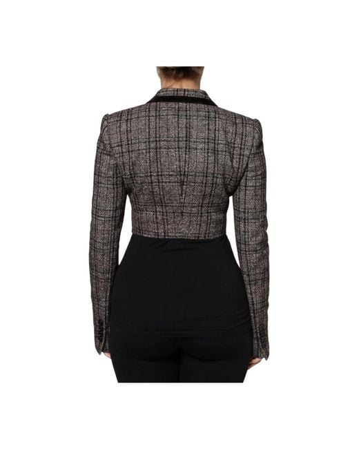 Dolce & Gabbana Black Blazers