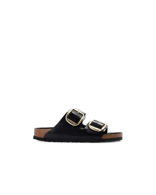 Birkenstock Black Arizona Big Buckle Narrow-Width Sandals