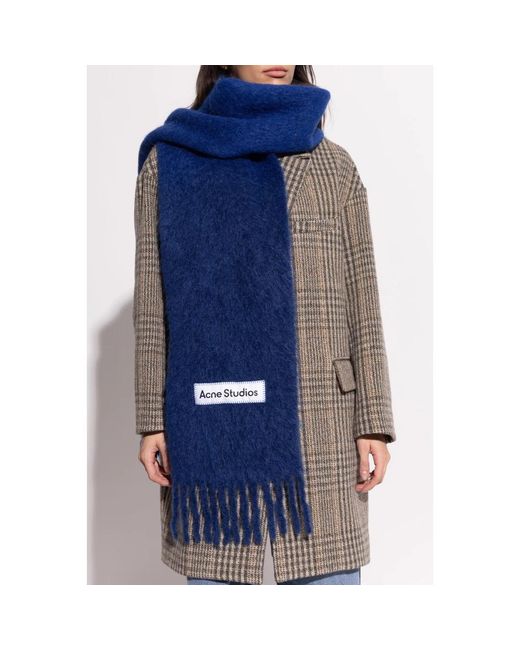 Winter Scarves di Acne in Blue