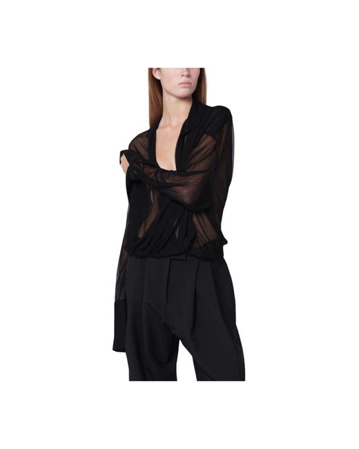 Francesco Murano Black Blouses