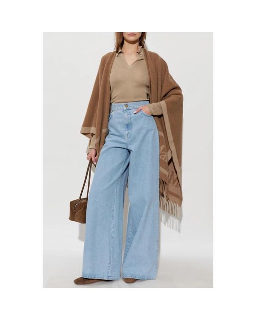 Max Mara Capes in het Brown