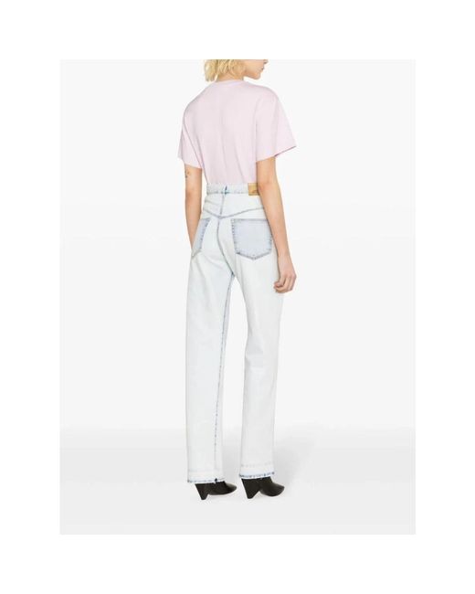 Isabel Marant Blue Wide Jeans