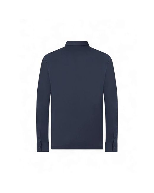 Save The Duck Blue Polo Shirts for men